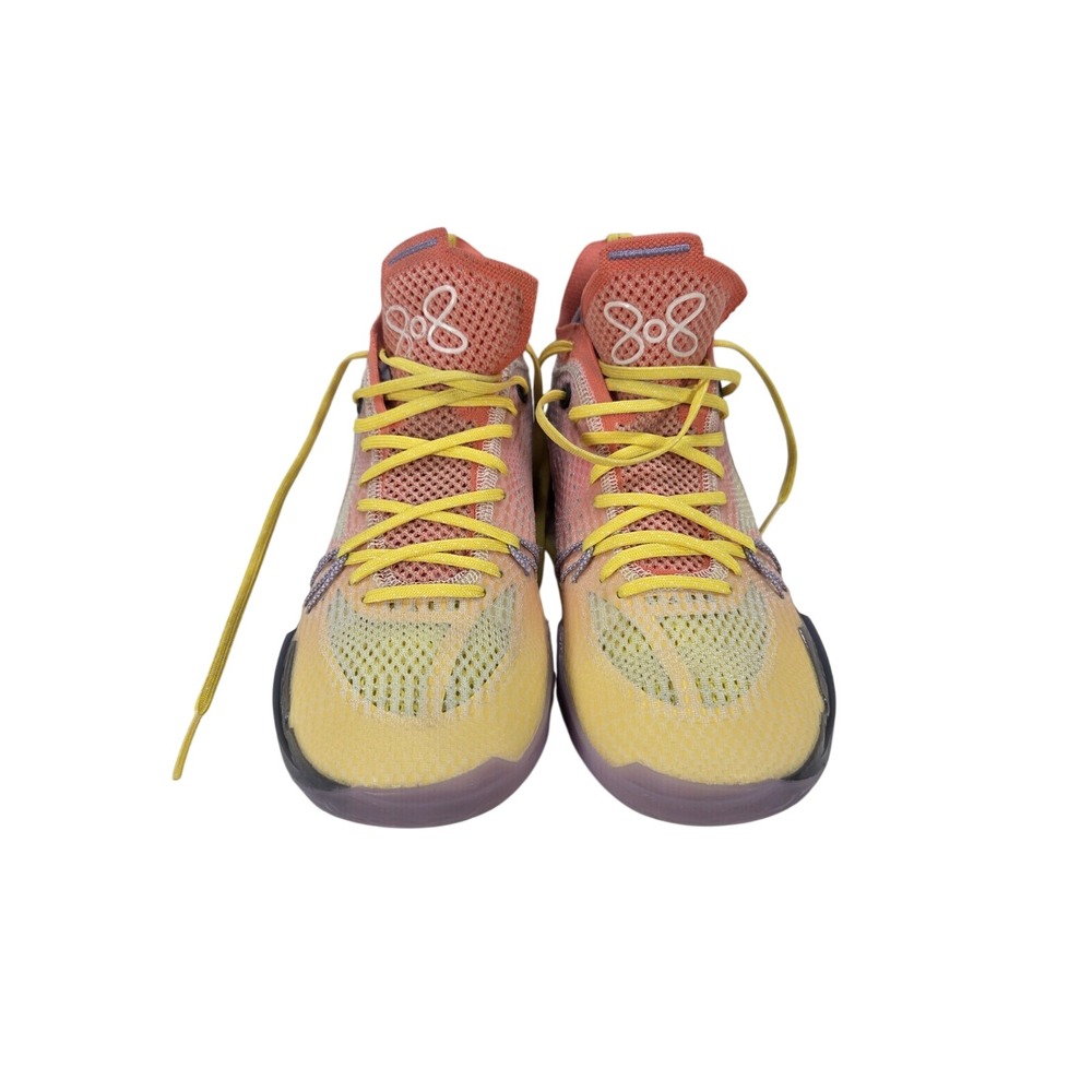 Li-Ning Wade 808 2 Ultra Basketball Shoes Men 7 Yellow Purple ABAU047-4 Athletic